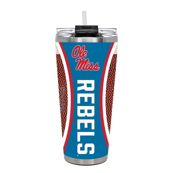 Ole Miss Rebels 32oz. Big Slim Game Ball Travel Tumbler