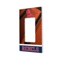 thumbnail image 1 of Ole Miss Rebels Basketball Design Single Rocker Light Switch Plate, 1 of 4
