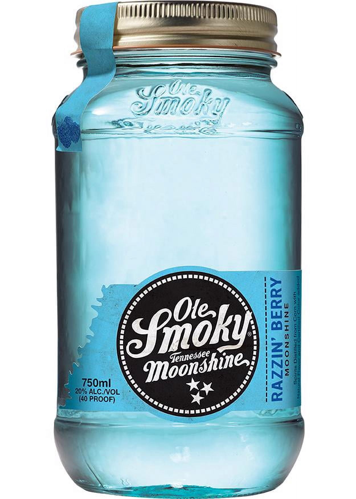 Ole Smoky Sour Razzin' Berry Moonshine Raspberry Flavored Whiskey, 750 ...