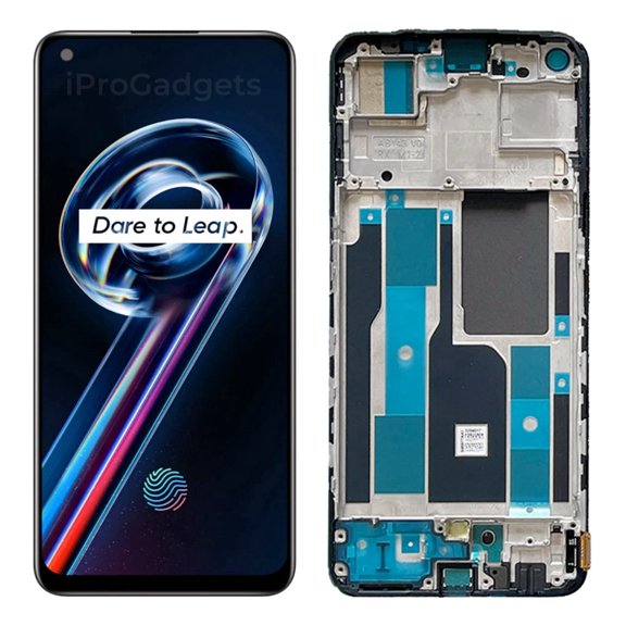 Oled Display With Frame For Realme 9 Pro+ Rmx3392 Rmx3393