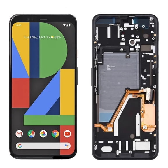 Oled Display With Frame for Google Pixel 4 Xl G020p G020