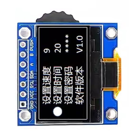 OledS Screen Module 0.96In 128x64Pixel SSD1306 IIC Interfaces SelfEmitting for Raspberry
