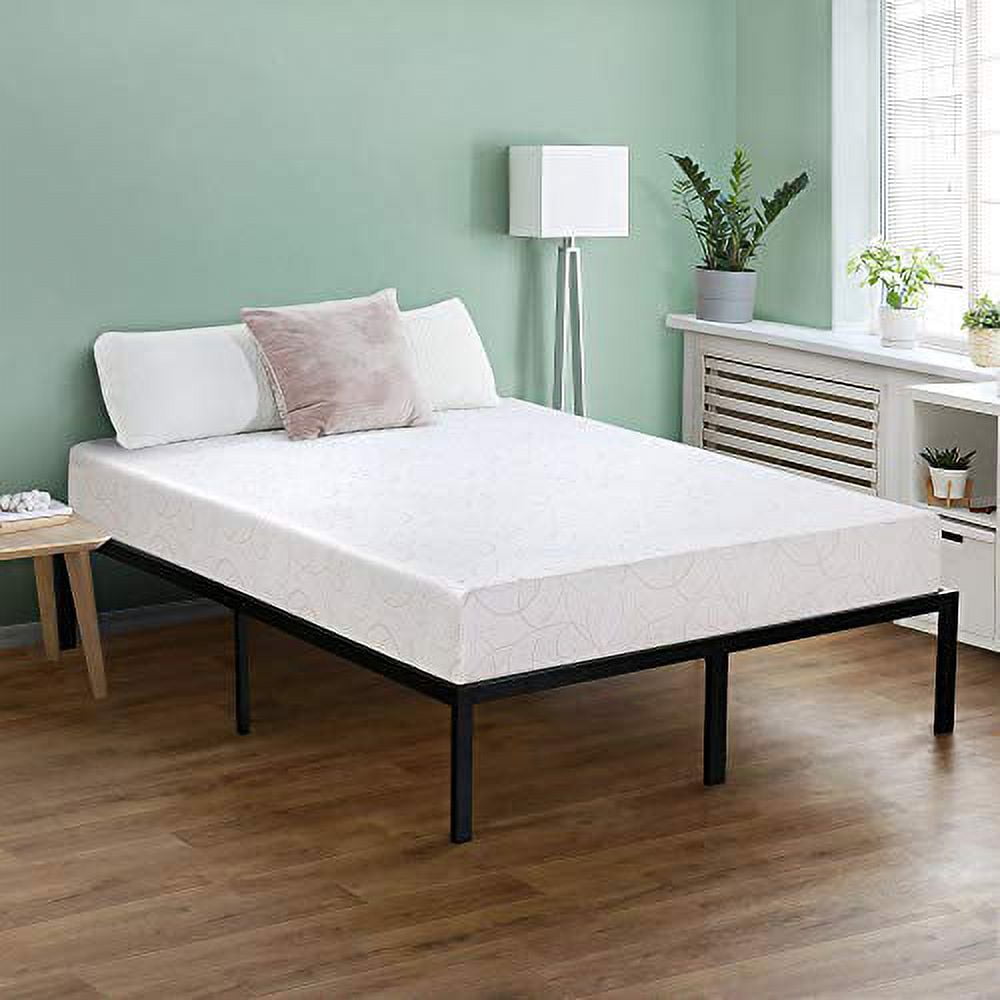 Olee Sleep 7 Inch I Gel Deluxe Comfort Memory Foam Mattress Twin Beige White CertiPUR US Multi layered foam Supporting Body Weight Comfort and Relieve pressure Walmart