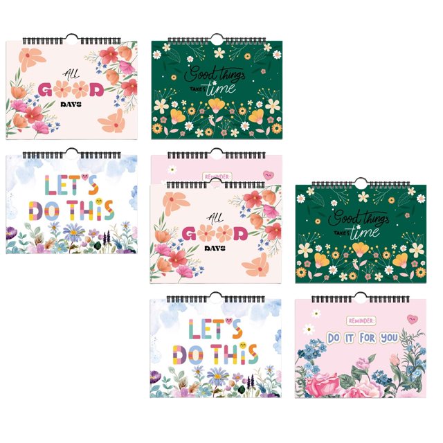 Oleegame 2PC School Supplies Elementary Students 4 Flower Theme