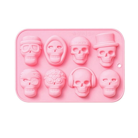 Oleegame Alphabet Cookie Cutters 8 Cavity Shaped Chocolate Moulds Premium Silicone Fondant For Household Baking Perfect For Fondant Chocolates And Gadgets Pink