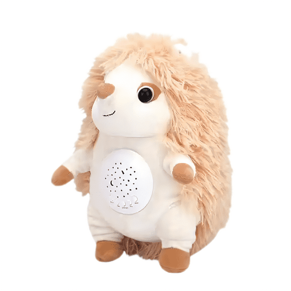 Olele Baby Night Light and Sound Machine, Hedgehog Crib Toys with Music and Lights, Infant Sleep Aid, White Noise Machine for Baby, Kids