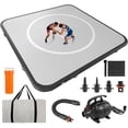 thumbnail image 1 of Olenyer Inflatable Wrestling Mat,10x10FT 4" Thick Jiu Jitsu Mats for Home,Waterproof PVC Mat for Gymnastics,BJJ,MMA,Boxing,Martial Art,Yoga, 1 of 8