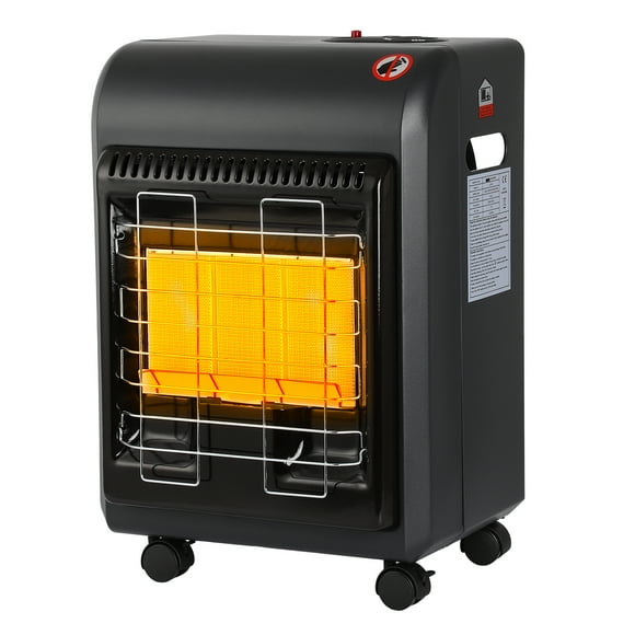 Olenyer Propane Heater Indoor, 18000 BTU Warm Area Up to 450 sq.ft, Portable LP Gas Radiant Heater with LP Regulator Hose