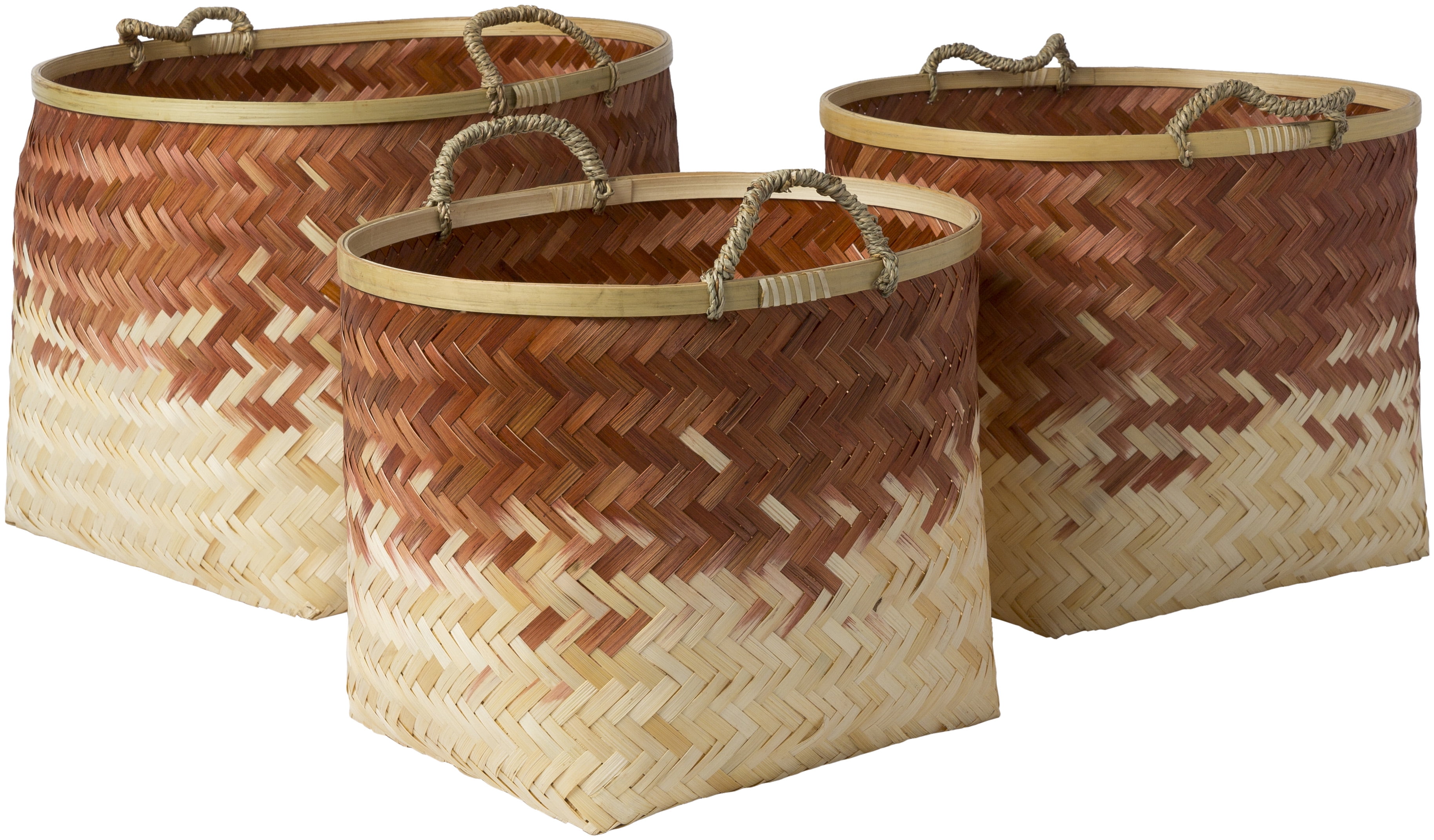 Olero Decorative Basket Set, 3-Piece - Walmart.com