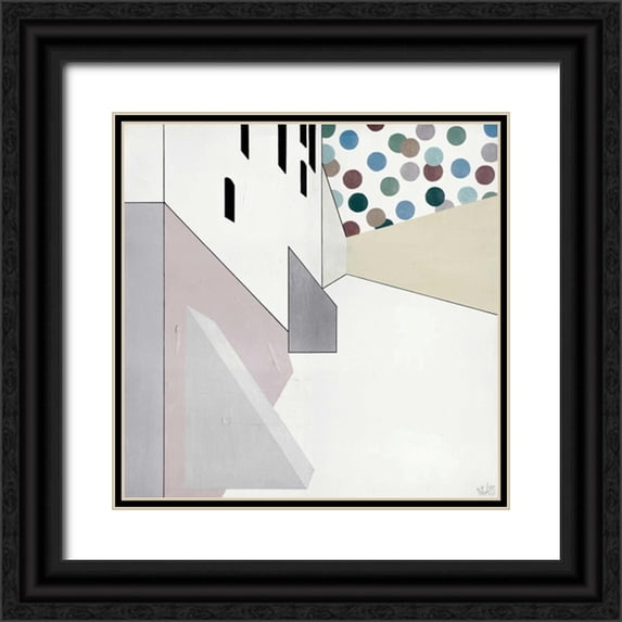 Olesen, Nicolai Kubel 15x15 Black Ornate Wood Framed with Double Matting Museum Art Print Titled - Perspektive II