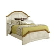 thumbnail image 1 of Oleta Queen Panel Bed with Shutter Detail Buttermilk and Brown, 1 of 1