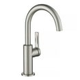 thumbnail image 1 of Oletto Single Handle Kitchen Bar Faucet in Spot Free Stainless Steel, 1 of 10