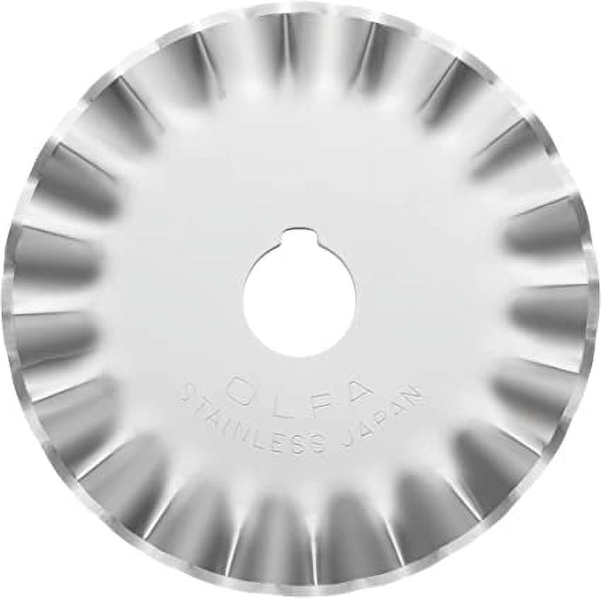 Olfa 45mm Rotary Blade Stainless Steel Pinking - image 1 of 2