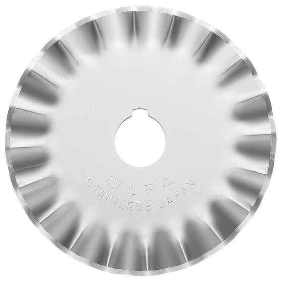Olfa 45mm Rotary Blade Stainless Steel Pinking