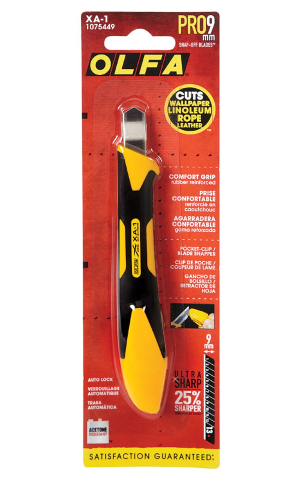 Olfa Cushion Grip Auto-Lock Cutter