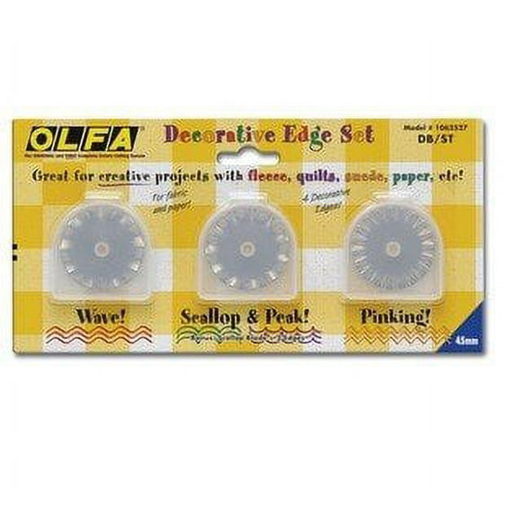 Olfa Decorative Edge Blade Set #DB/ST