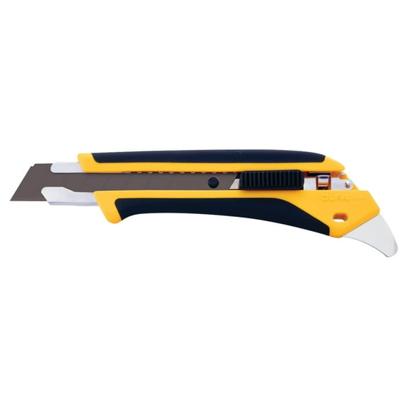 Olfa Heavy-Duty Auto-Lock Knife With Snap Off Blades