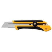 OLFA XH-1 Fiberglass Rubber Grip Ratchet-Lock Black/Yellow Utility Knife