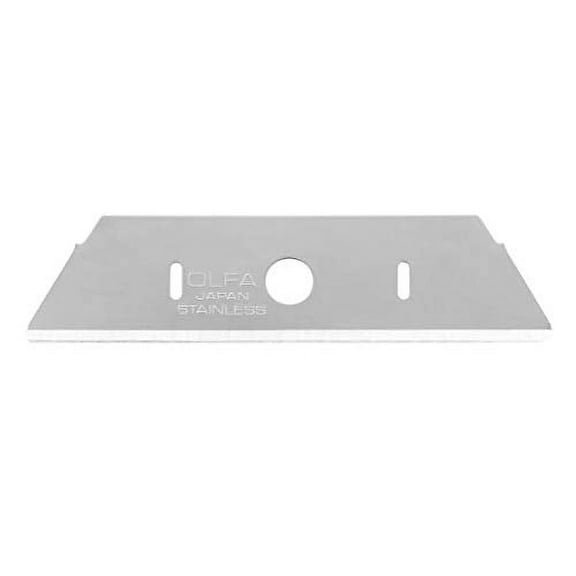 OLFA Rounded-tip Stainless Steel Safety Blade -10/pk (SKB-2S-R/10B | #1134143)