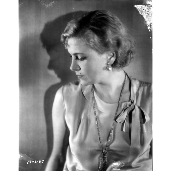 Olga Baclanova on See Through Top Portrait Photo Print (8 x 10)
