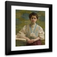 thumbnail image 1 of Olga Boznanska 12x14 Black Modern Framed Museum Art Print Titled - Self-Portrait (1893), 1 of 5
