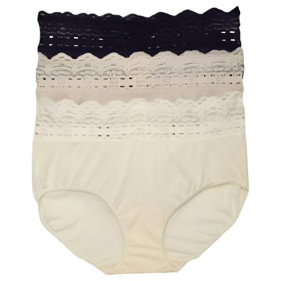 Olga Womens Secret Hug Scoop Hipster 3-Pack Style-0913J3