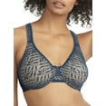 thumbnail image 1 of Olga Womens Sheer Leaves Minimizer Bra Style-35519, 1 of 2