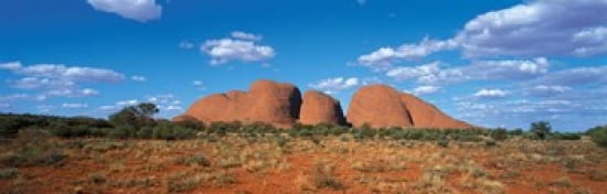 Olgas Australia Canvas Art - Panoramic Images (36 x 12)