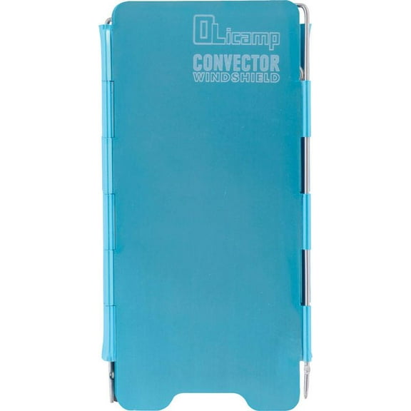 Olicamp Convector Foldable Aluminum Windshield, Blue
