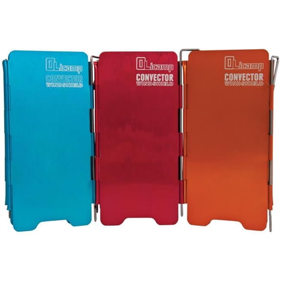 Olicamp FMW-503-BLUE Convector Windshield-Blue Stove - Blue