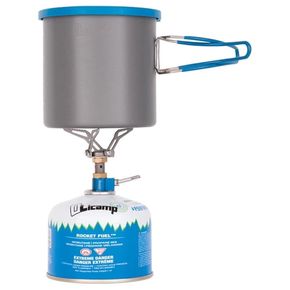 Olicamp Ion Micro Titanium Stove Combo, Compact and Lightweight, Great for Backpacking, Includes LT Pot