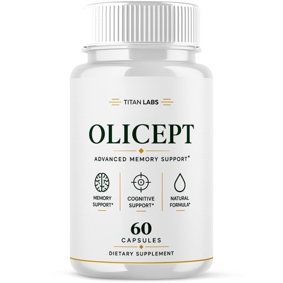 Olicept Advanced Brain Support Pills Formula Supplement Capsules (1 Pack)