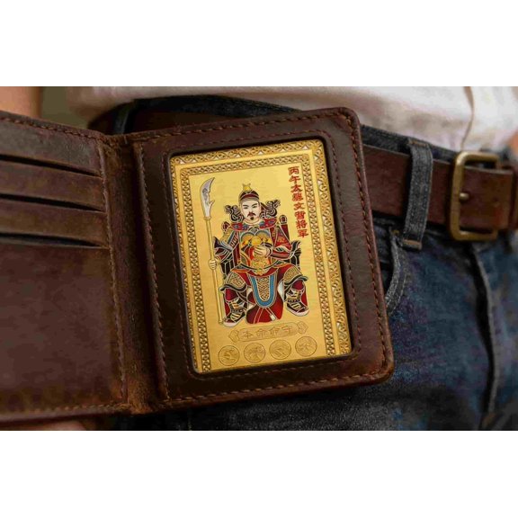 Olieg 1 Piece Oriental Blessing Card Year Of Card Suitable For Year And Decorative Styles.
