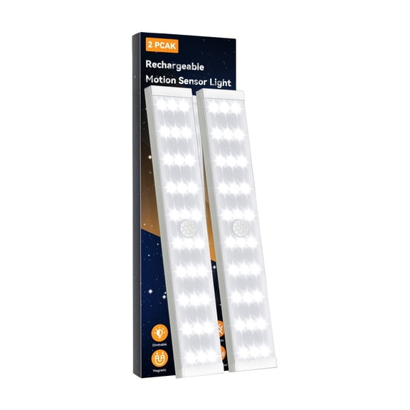 Oliegs Stocking LED Induction Light That Turns On Automatically When Someone Approaches. Smart Lighting For Bedroom Cabinets And Bedside. Ambient Night Light. White Elephant