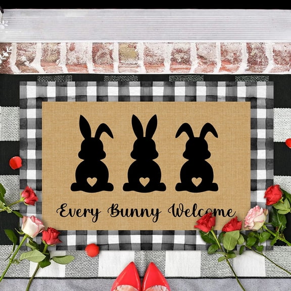 Oliegs Stocking New Hot Easter Floor Mats Home Entry Mats Holiday Decorative Door Mats Carpet 10 White Elephant