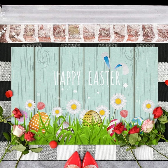 Oliegs Stocking New Hot Easter Floor Mats Home Entry Mats Holiday Decorative Door Mats Carpet Eight White Elephant