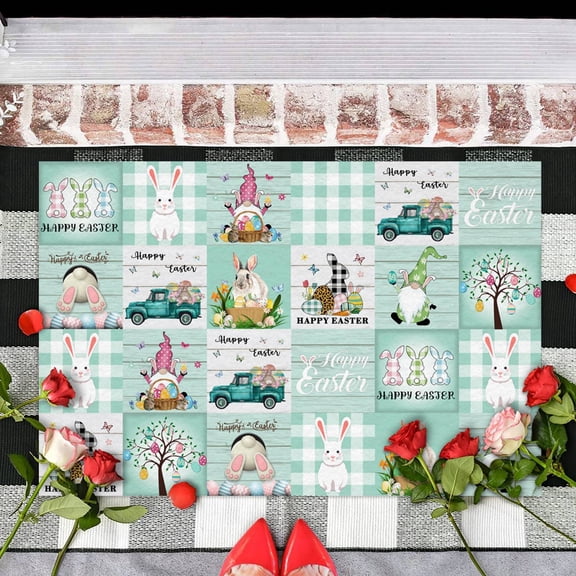 Oliegs Stocking New Hot Easter Floor Mats Home Entry Mats Holiday Decorative Door Mats Carpet White Elephant