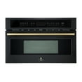 thumbnail image 1 of Forno Oliena Espresso Black 24-Inch Built-In Microwave and Convection Oven Combo, 1.6 cu.ft, 1750W Convection, 1000W Microwave, Stainless Steel Interior, Glass Touch Controls, Sensor Cooking, 1 of 8