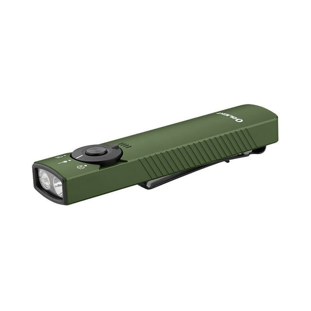 OLIGHT Arkfeld Pro Flat Rechargeable EDC Flashlight with 1300 Lumens ...