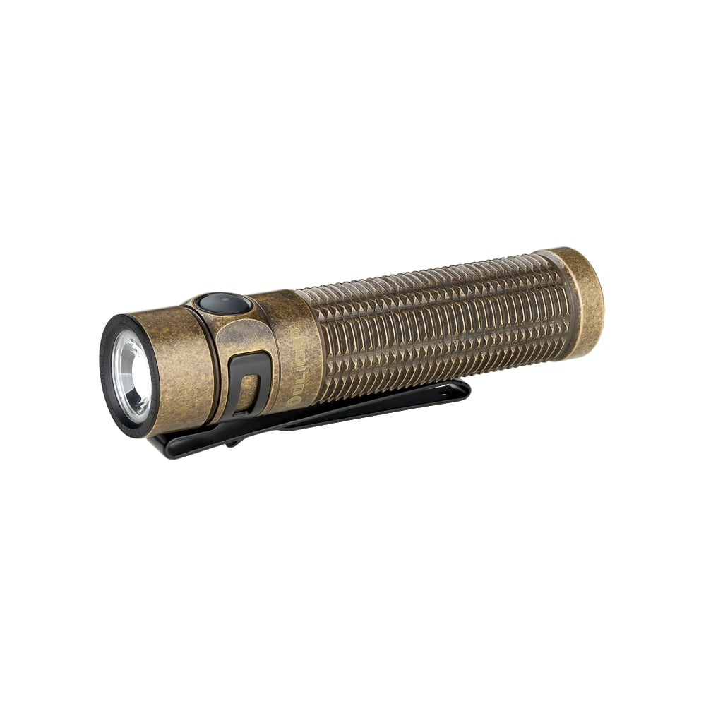 Olight Baton 3 Pro Max Brass Stonewash EDC Flashlight, Cool