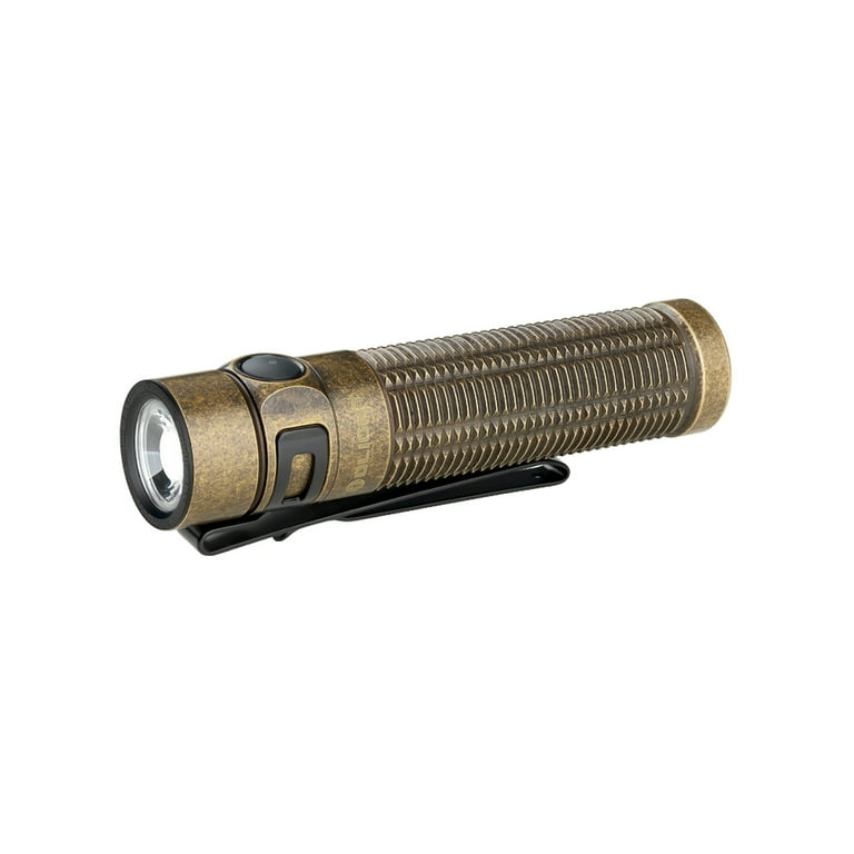 Olight Baton 3 Pro Max Brass Stonewash EDC Flashlight, Cool White
