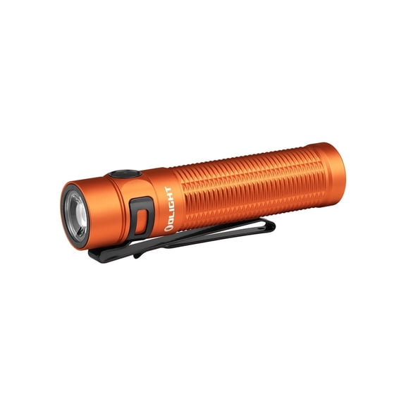 Olight Baton 3 Pro Max Orange EDC Flashlight, Cool White, 2500 Lumens, 145 Meters