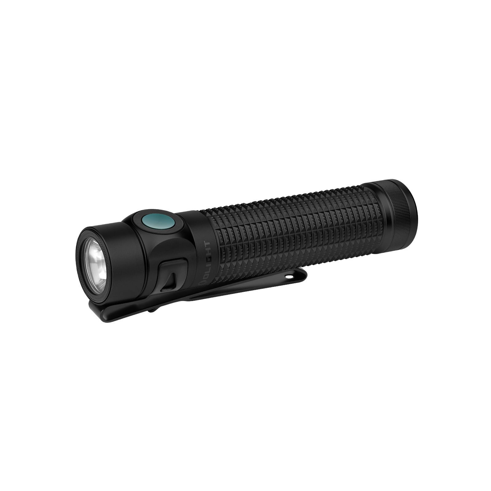 Olight Baton 4 Pro Dual Switch Compact Flashlight, 1600 Lumens, 200 Meters (Matte Black CW)