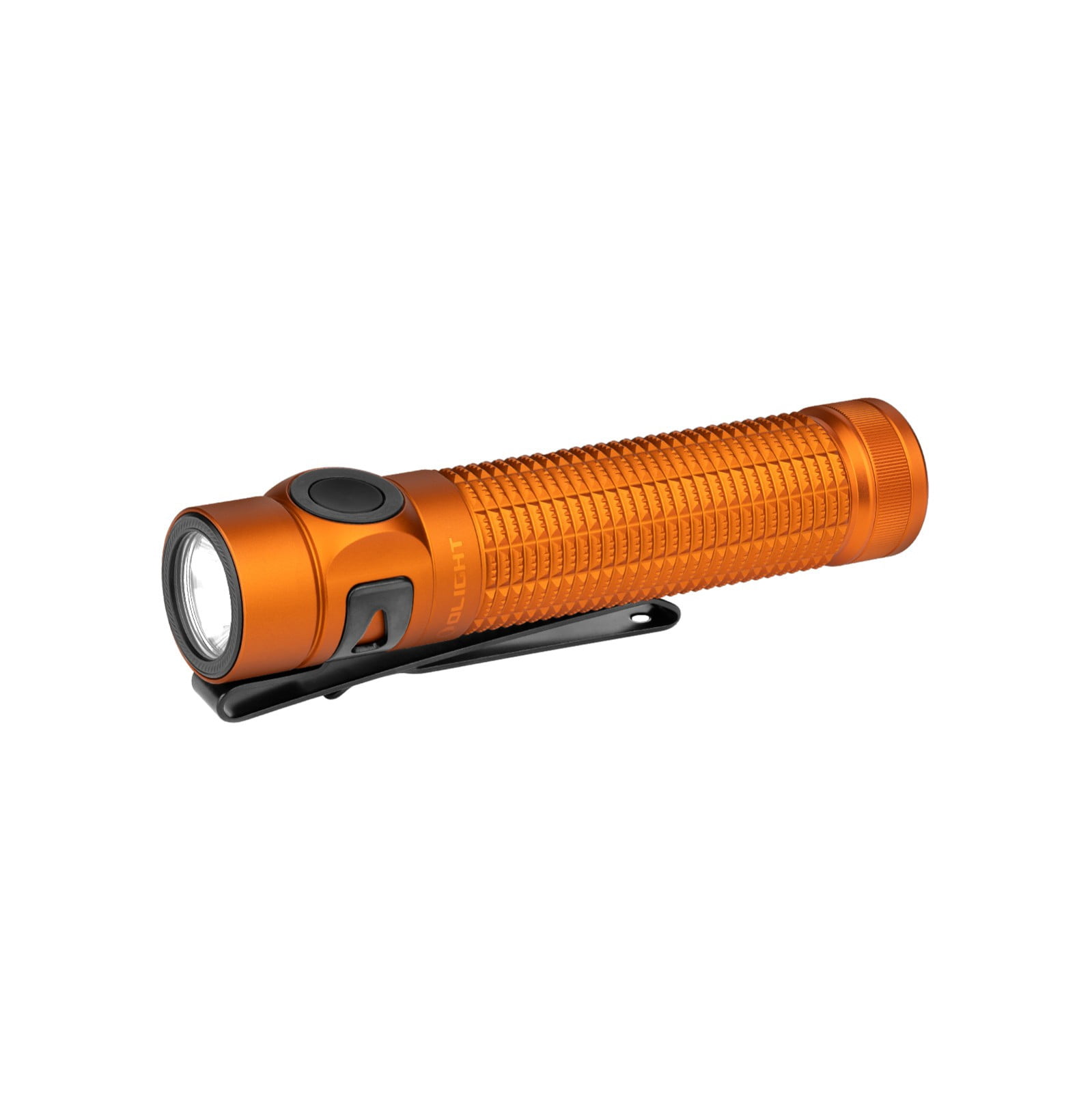 Olight Baton 4 Pro Dual Switch Compact Flashlight, 1600 Lumens, 200 Meters (Orange CW)