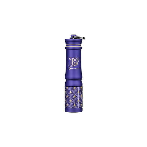 Olight I3E EOS 18th Anniversary Edition Keychain Waterproof Flashlight, 90 Lumens