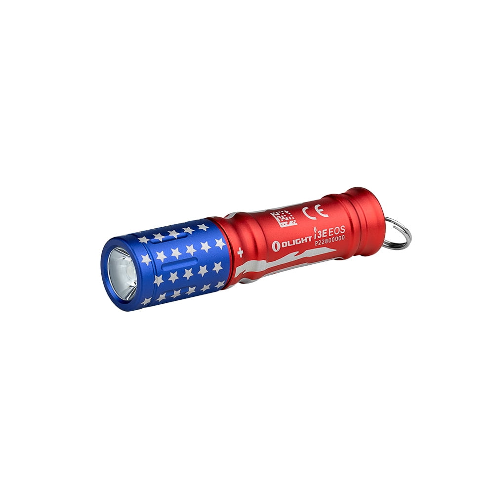 olight american flag flashlight Marauder Mini Design Aluminum Durable MDRMINIST Atlantic Knife Company Olight 2026 Memorial Day event