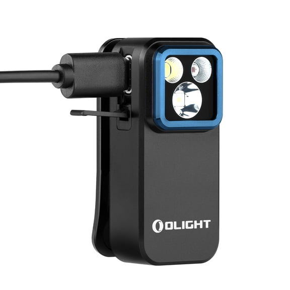 Olight Oclip Pro 500 Lumen USB-C Rechargeable Clip-On Flashlight