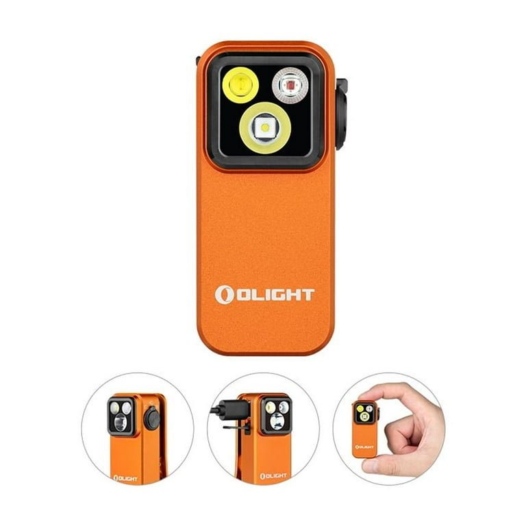 OLIGHT Oclip Pro EDC Flashlight Clip-on Light, Rechargeable 500