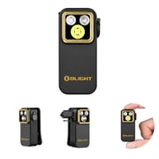 Olight Oclip Pro S Multifunctional EDC Clip Light, 600 Lu White, UV, RGB Black
