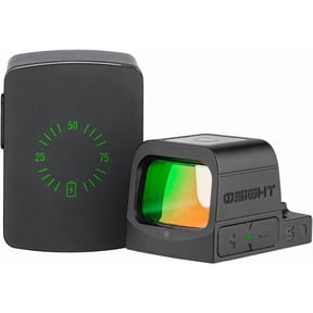 Olight Osight S 1x21mm Reflex Red Dot Sight, 2 MOA Dot, RMSc Footprint, Black